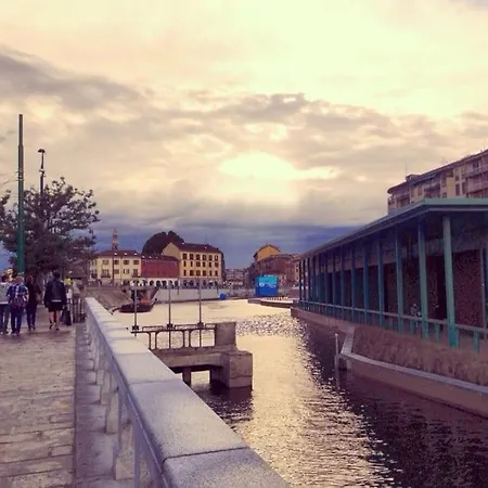 Typical Milanese House In Navigli, Centre *